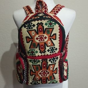 Multi color Boho backpack